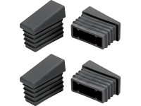 Krytky na nožičky pre slnečné lehátko Lemoray, 4 ks