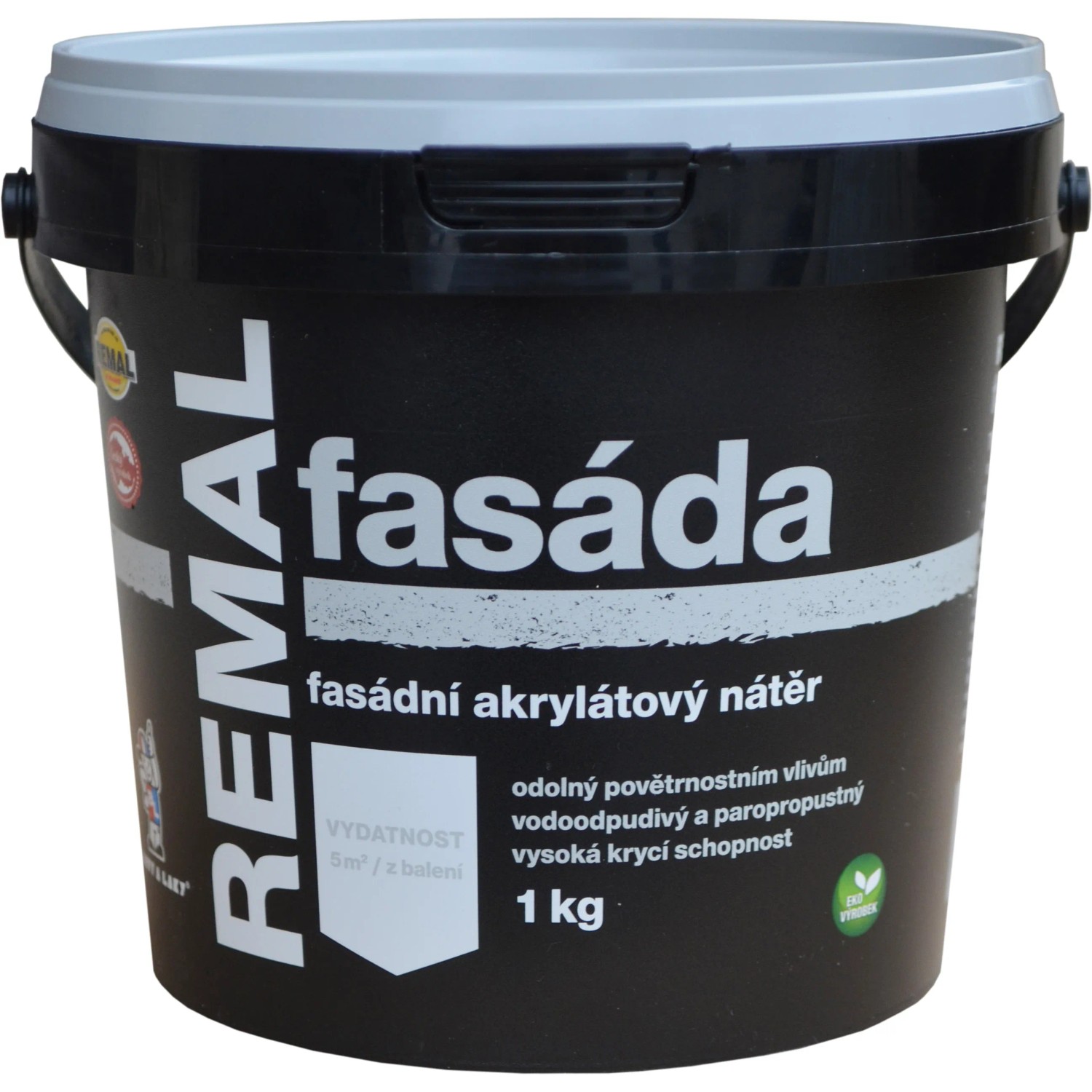 E-shop REMAL Fasádny akrylátový náter FASÁDA biely 1 kg
