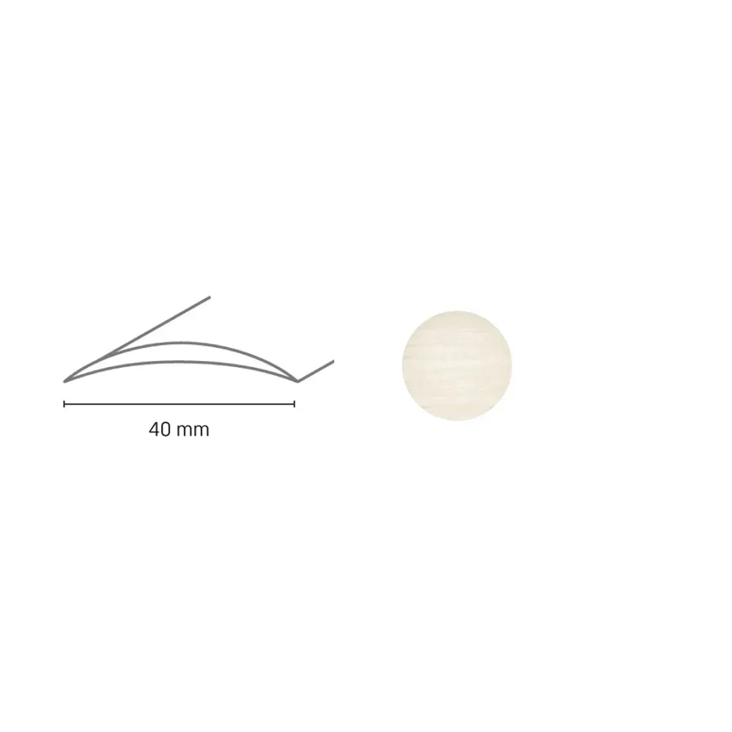 E-shop Döllken Profiles Prechodový profil DP 64 S Samolepiaca 40 x 930 mm, dub biely