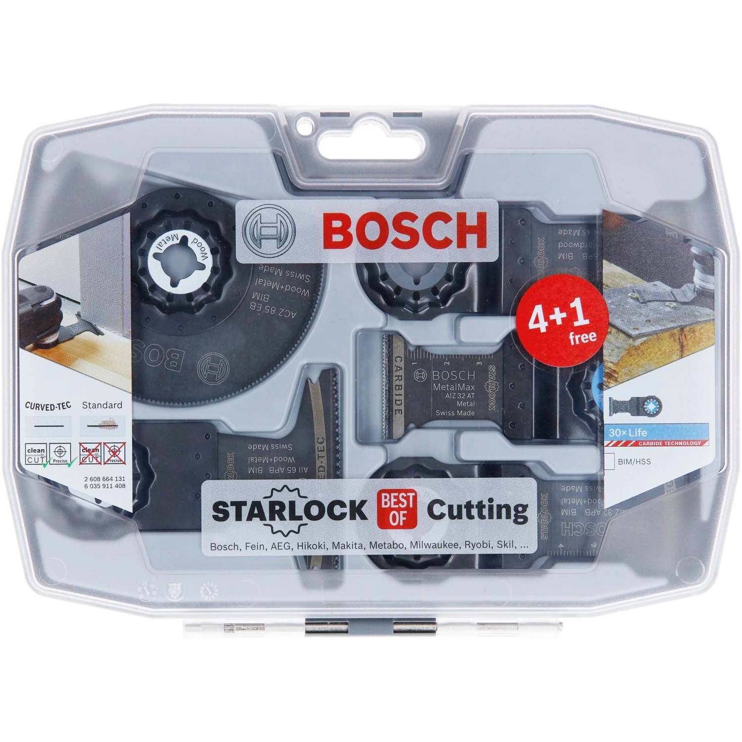 E-shop Bosch Súprava špeciálnych listov Starlock Best of Cutting, 5dielna