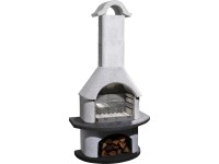 Buschbeck Záhradný grilovací krb Verona, 110 x 65 x 210 cm