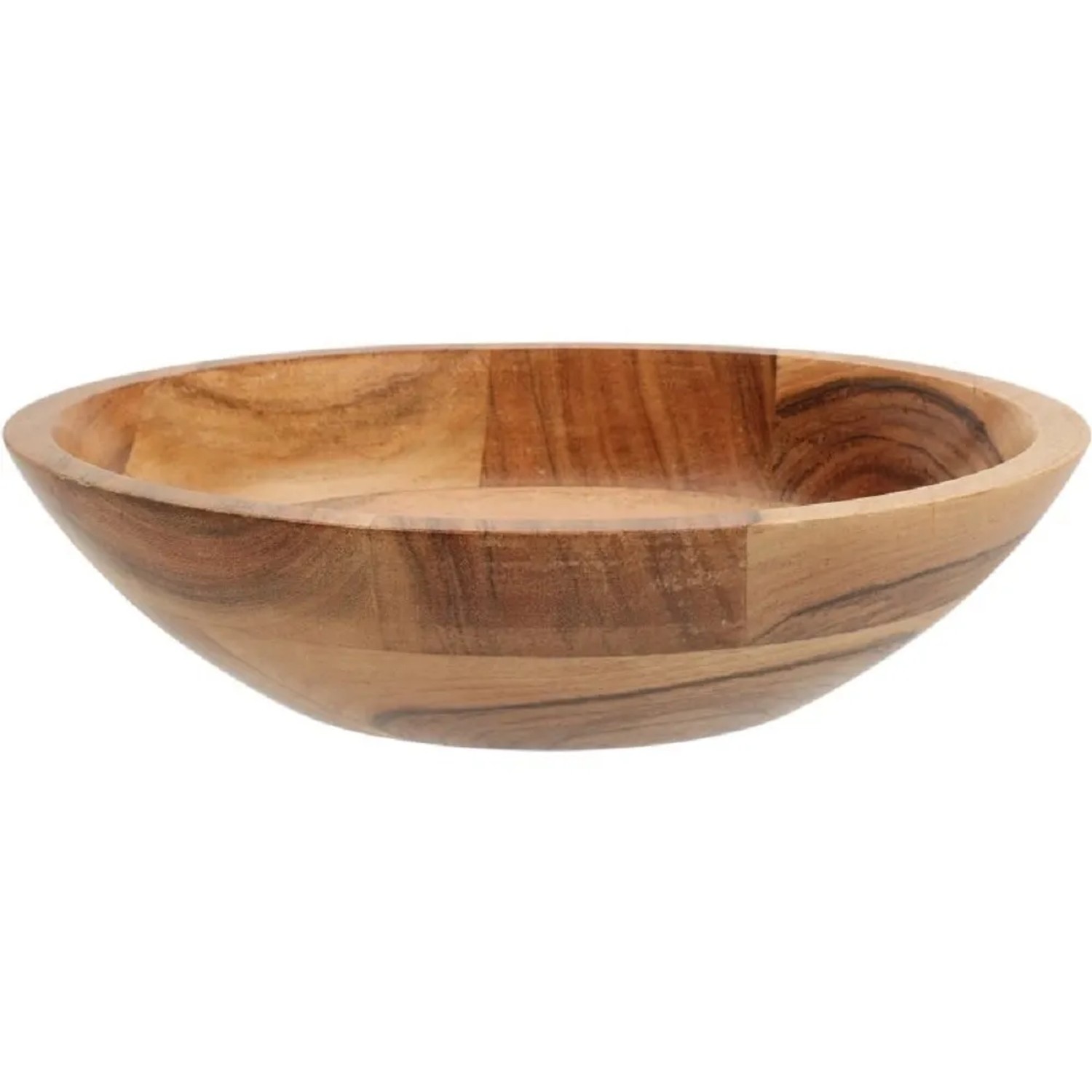 E-shop Koopman Miska z akáciového dreva, pr. 25 x 6 cm