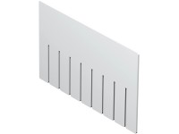 Surplus Systems Deliaca prepážka pre eurobox, biela, 260 x 160 mm