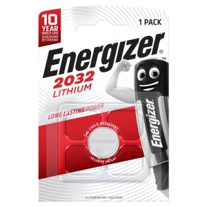 Lítiová gombíková batéria Energizer CR2032, 3V, 1 ks