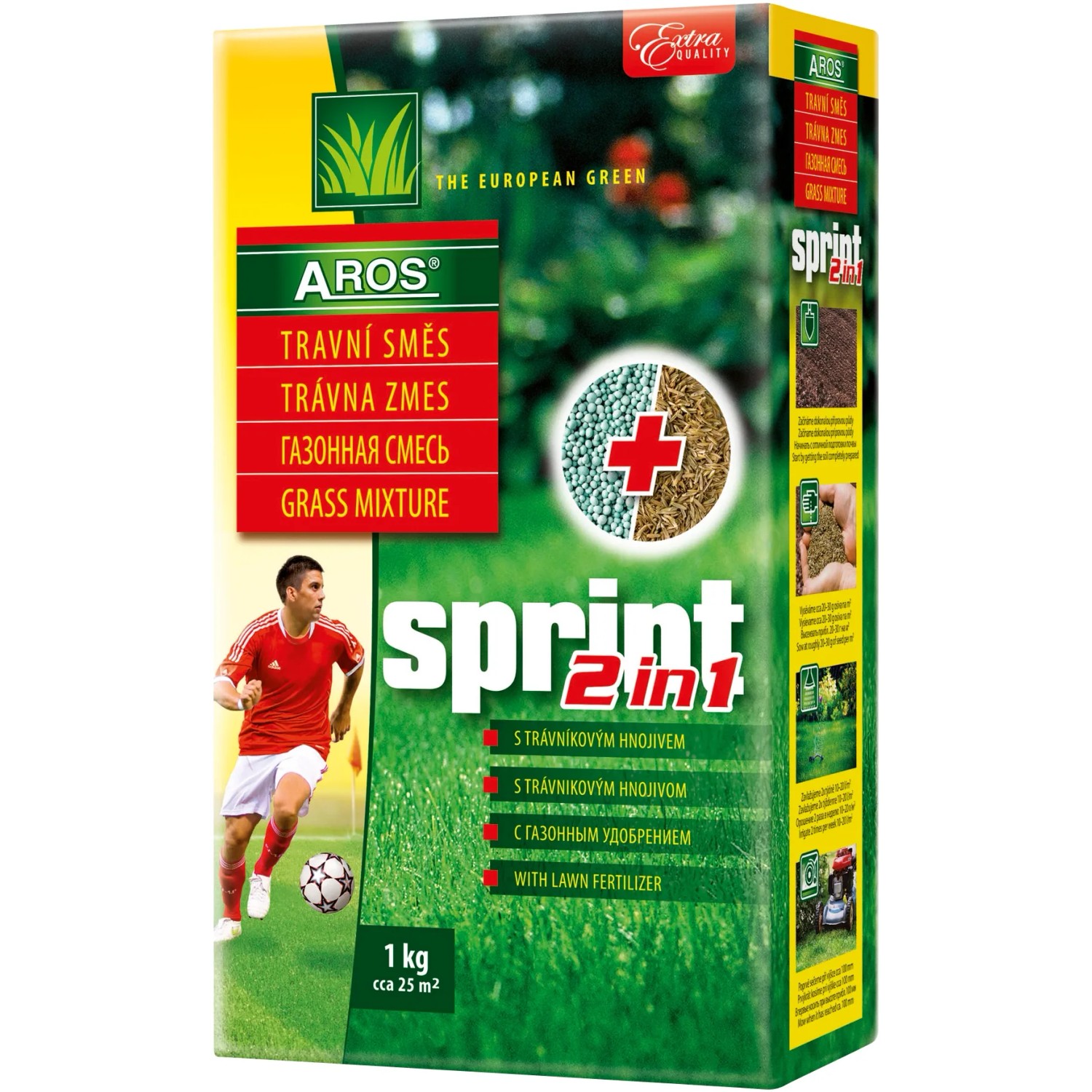 E-shop Aros Trávna zmes sprint 2v1, 1 kg