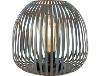 Solárne dekoratívne LED svietidlo Mereta, sivá, pr. 20 x 18,5 cm