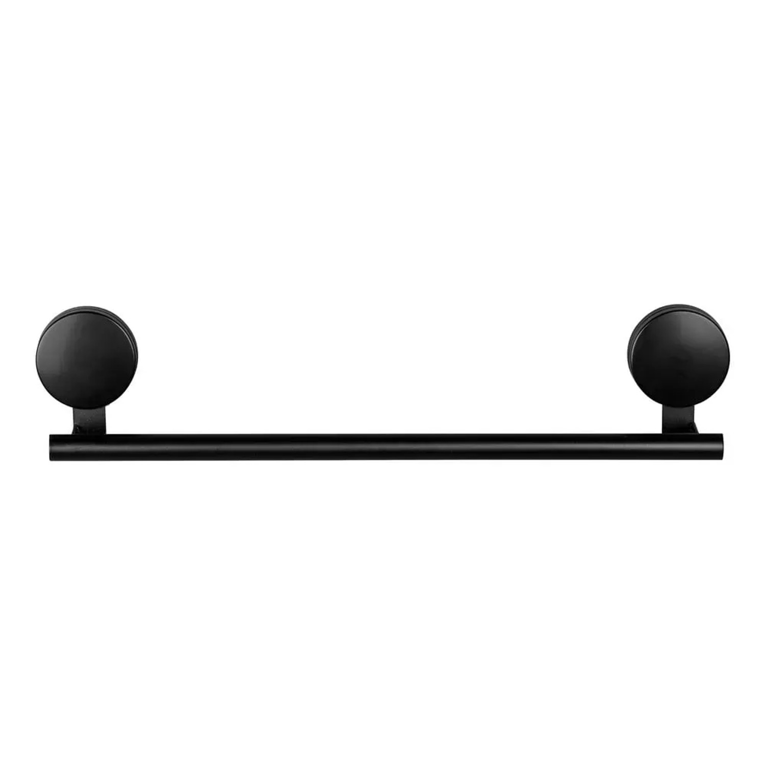 E-shop Wenko Držiak na uterák Pavia Static-Loc čierny 41,5 x 9 x 5 cm