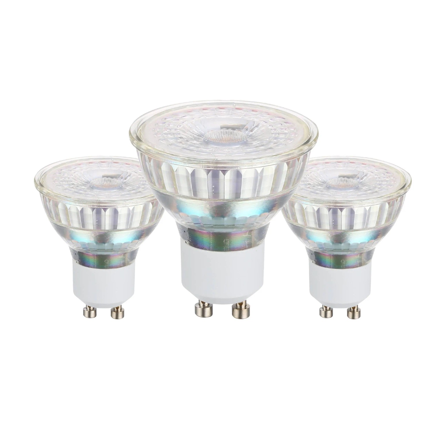 E-shop EGLO LED-SCOB žiarovka GU10 4,5 W 345lm 3000K pr. 50 x 52 mm, číra, 3 ks