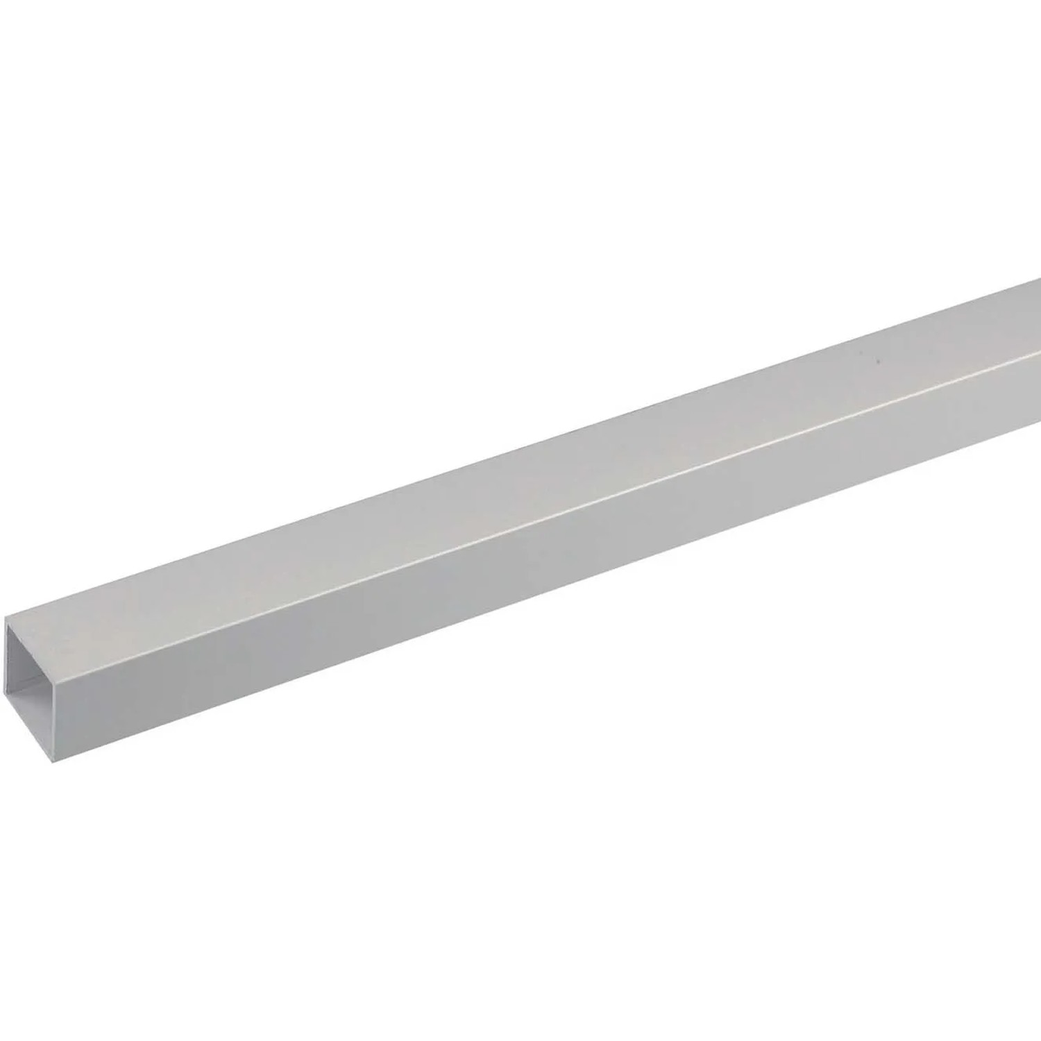 E-shop Arcansas Hranatá rúrka hliníková strieborná eloxovaná 15 x 15 x 2000 mm
