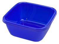 Heidrun Umývadlo štvorcové, plast, modrá, 9 l