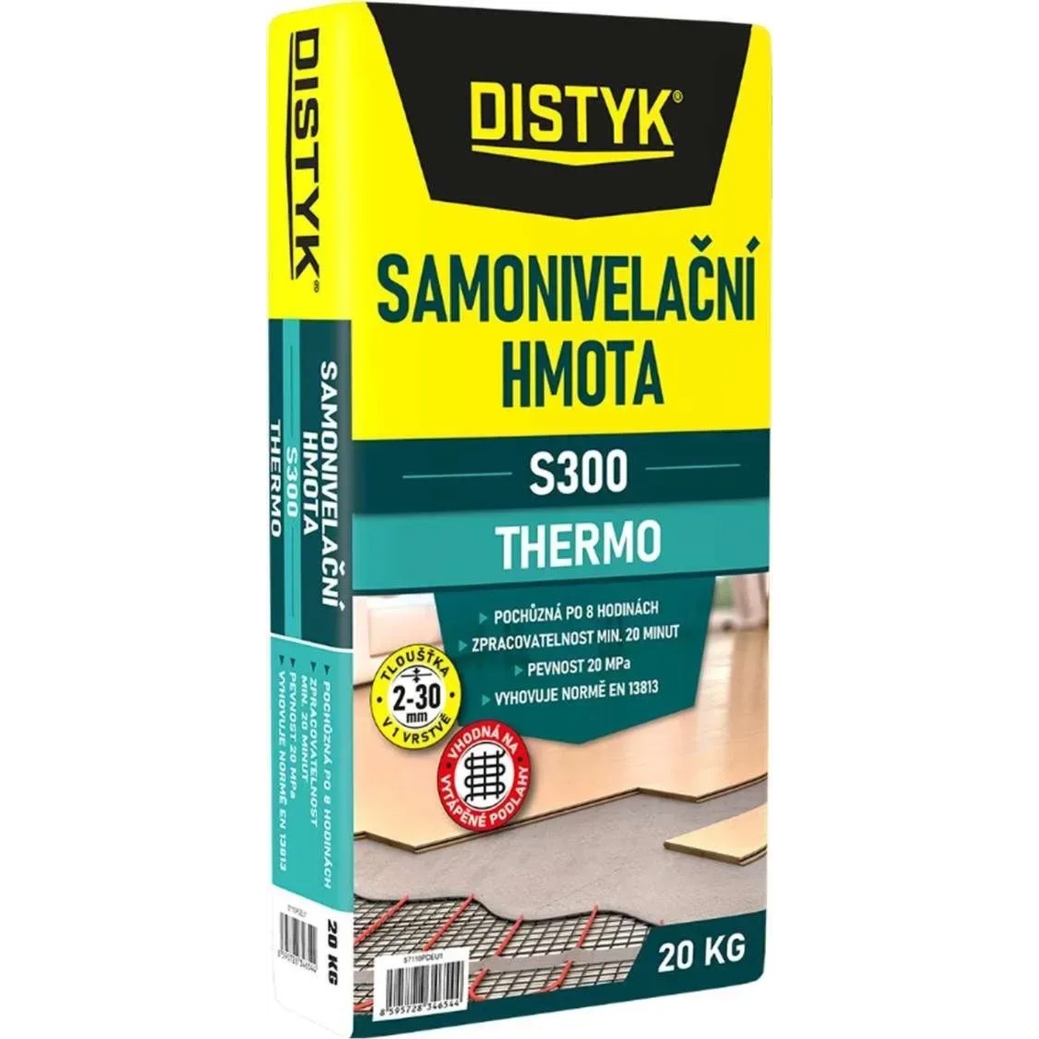 E-shop DISTYK Samonivelačná hmota na podlahy THERMO S300, 20 kg
