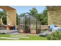 Vitavia Skleník Venus 3800 HKP 4 mm, čierna, 195 x 195 cm, 3,8 m2