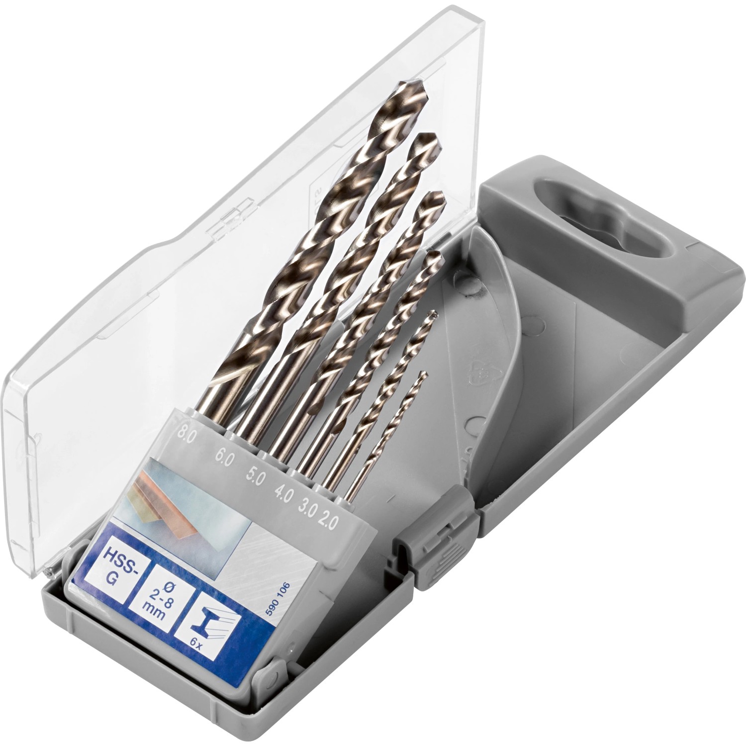 E-shop LUX-TOOLS Súprava vrtákov HSS-G Comfort 6-dielna