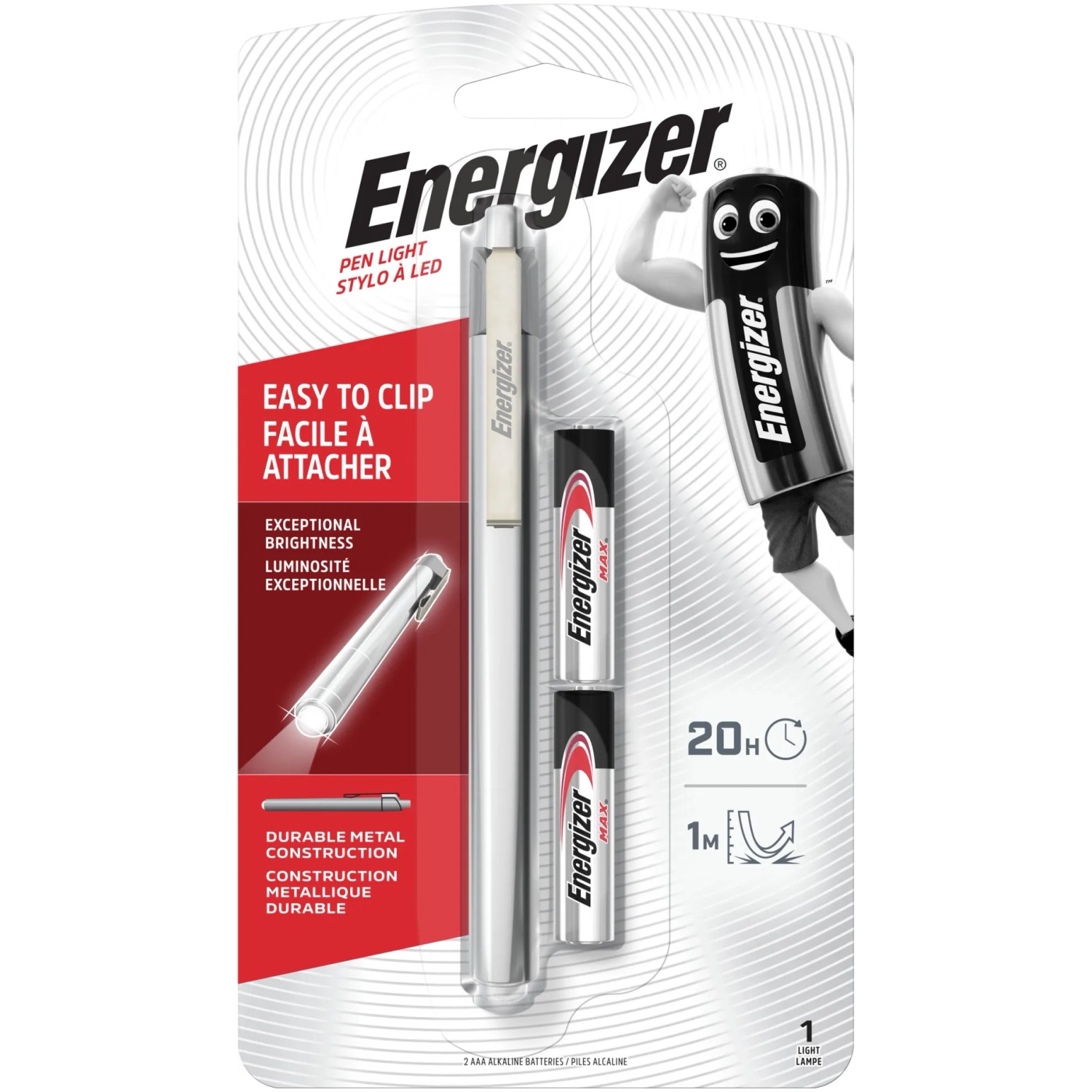 E-shop Energizer® Ceruzkové svietidlo vrátane 2x Micro (AAA)