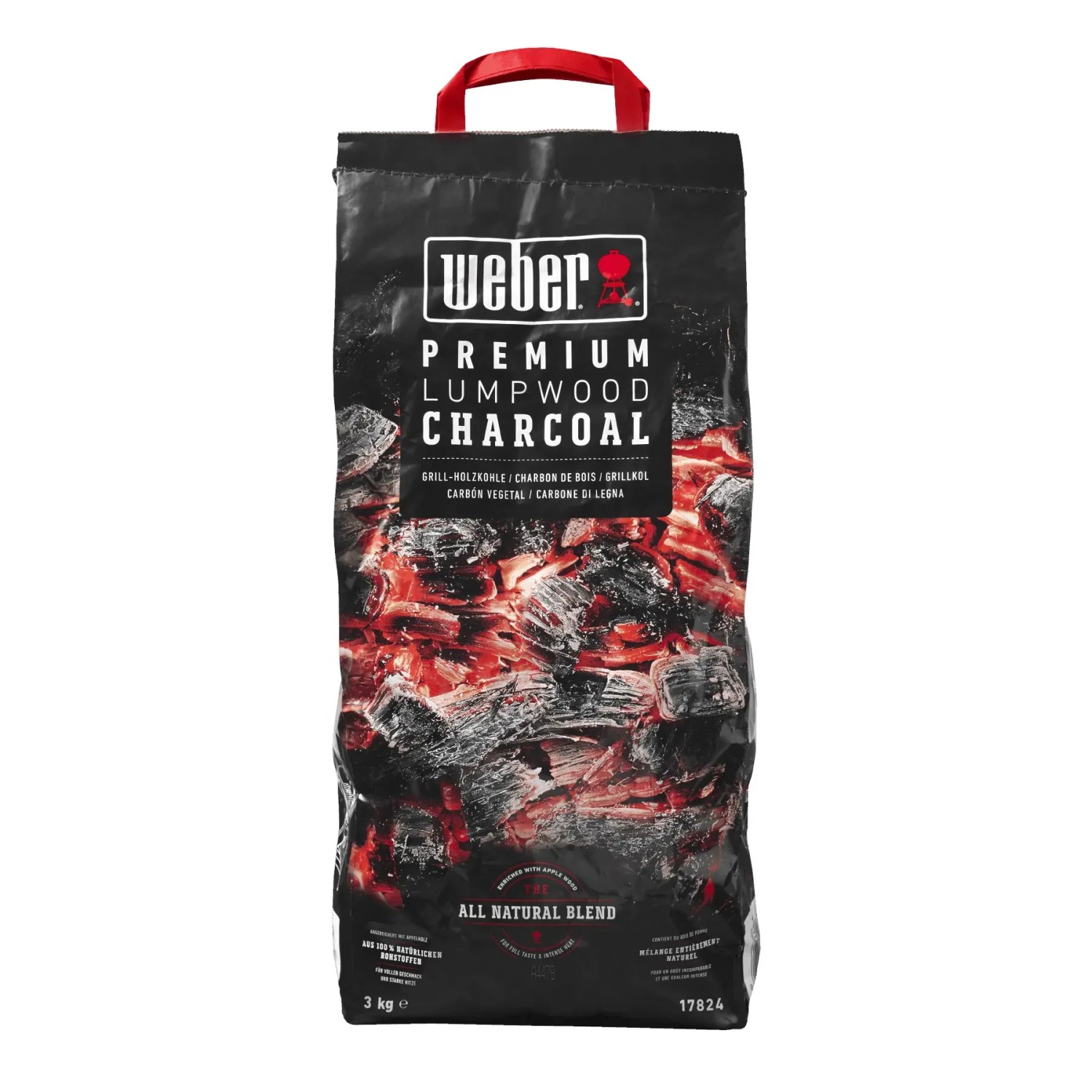 E-shop Weber Drevené uhlie Premium Lumpwood 3 kg FSC®