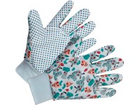 Detské rukavice s potlačou, červov, modrá, veľ. 5