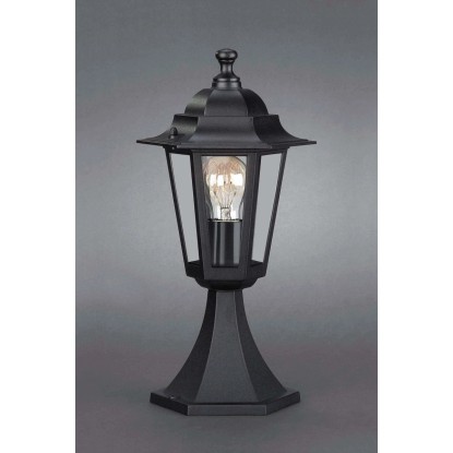 OBI Vonkajšia soklová lampa Molinella čierna