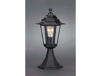 OBI Vonkajšia soklová lampa Molinella čierna