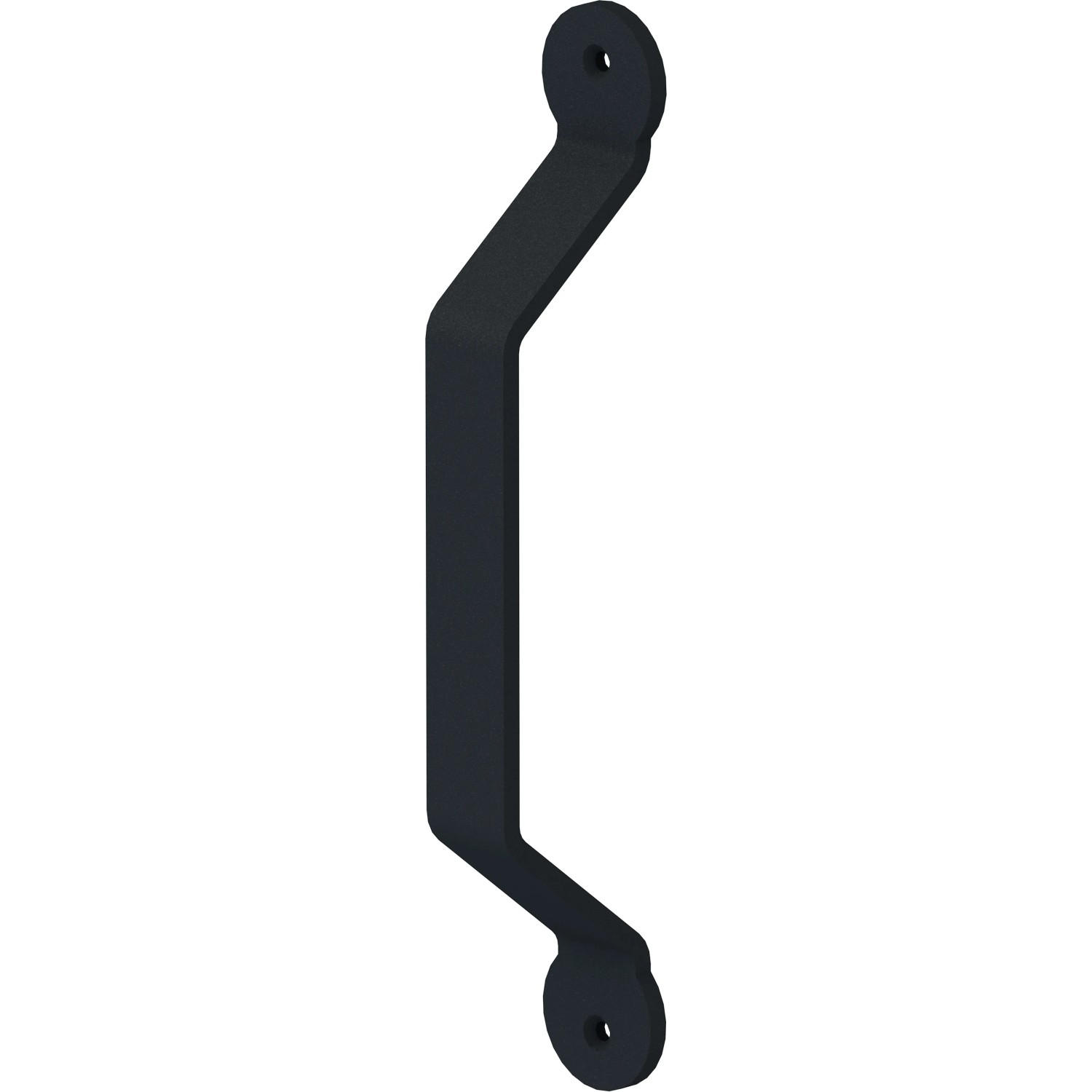 E-shop RADEX Dlhé madlo pre posuvné dvere oceľové čierne 32 x 228 mm, 1 ks