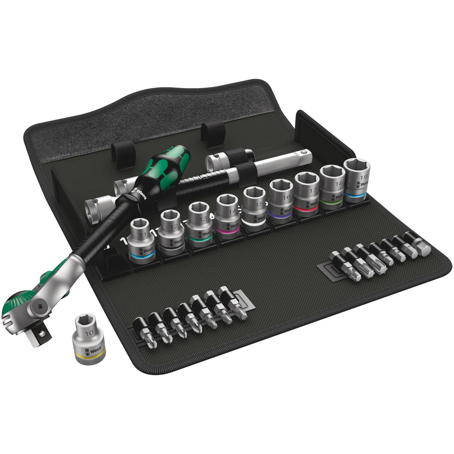 E-shop Wera Račňová súprava Zyklop Speed 8100 SC 6, metrická, 1/2", 28dielna