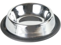 Jollypaw Miska pre mačku ušľachtilá oceľ gumený krúžok 0,2 l/priemer 15 cm