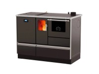 Alfa Plam Sporák peletový ALFAT H20 ECO s výmenníkom červený 20kW, 110x85x60cm P