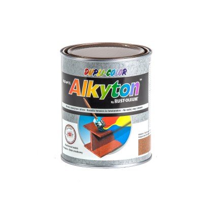 DUPLI-COLOR Samozákladový email ALKYTON kováčska čierna, 250 ml