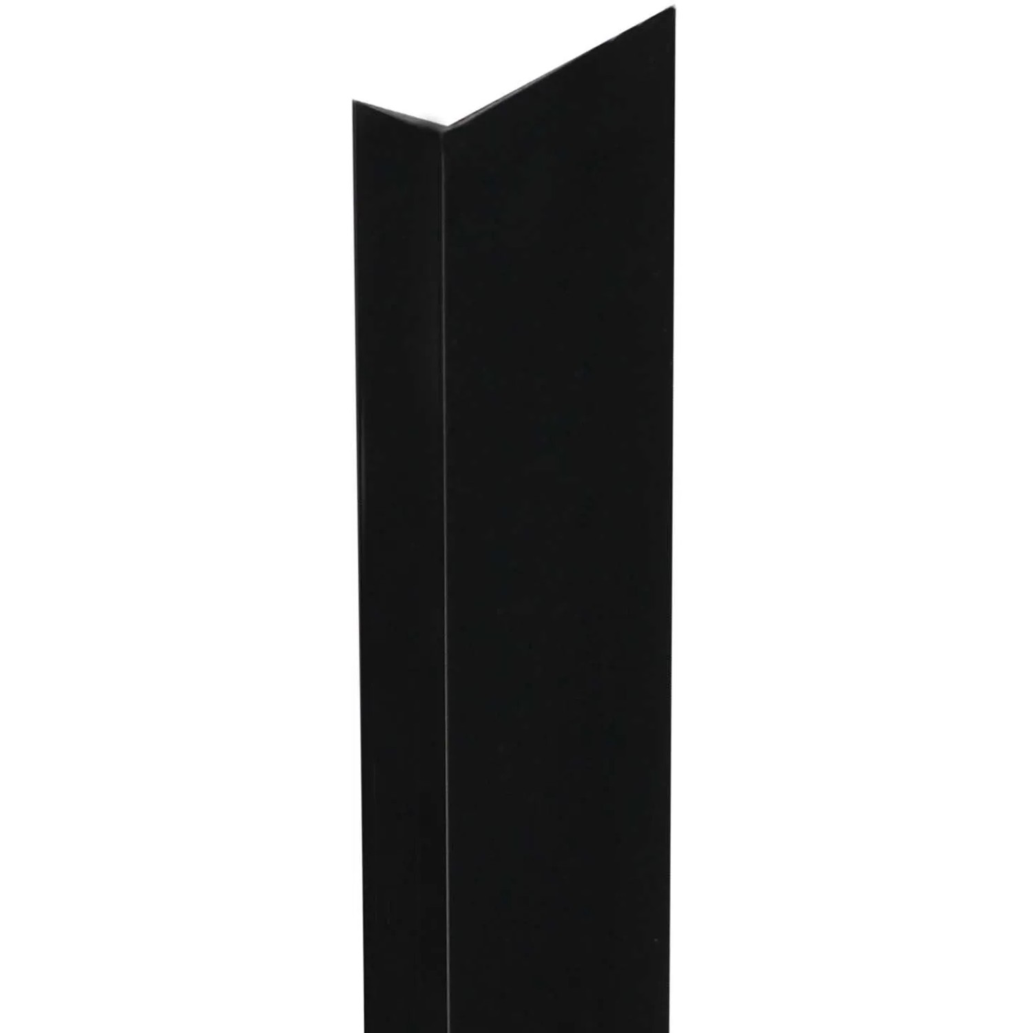 E-shop Arcansas L-Profil PVC čierny matný 20 x 10 x 2600 mm
