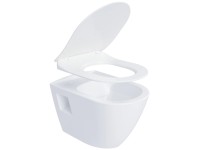 RAVAK Závesné WC Craft 2v1 WC/duroplastové sedadlo RimOff