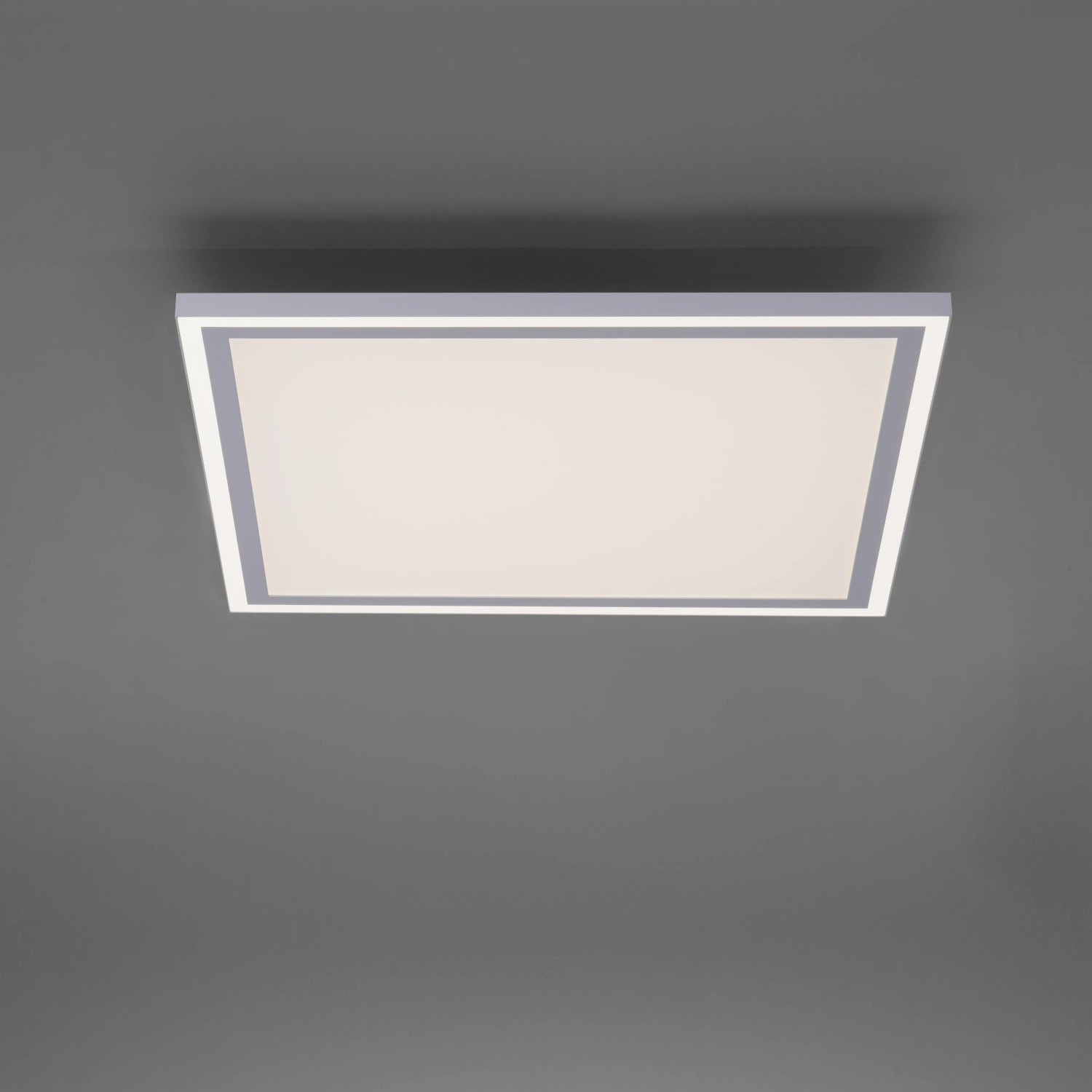 E-shop Just Light. Stropné LED svietidlo Edging, 2700-5000K, biela, 46,4 x 46,4 cm