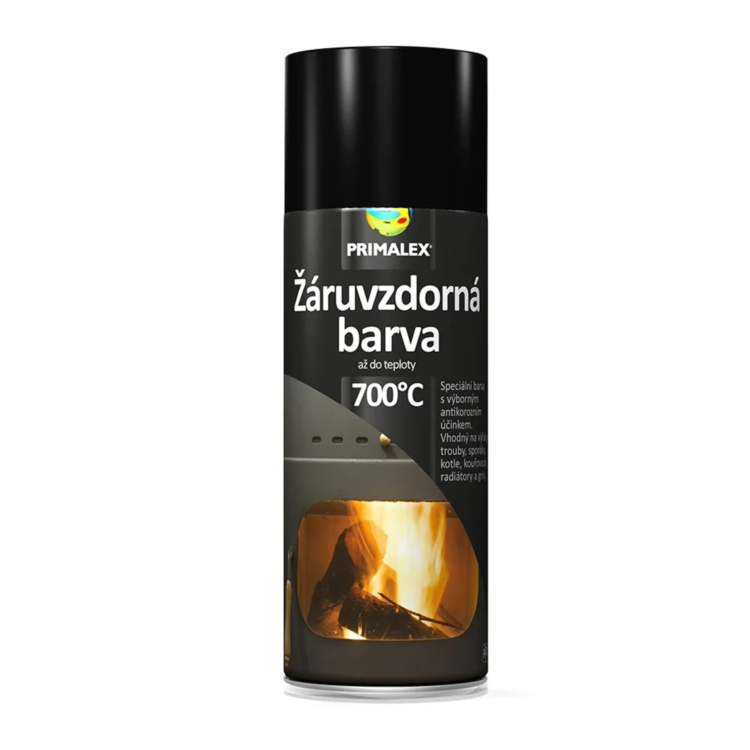E-shop PRIMALEX Žiaruvzdorná farba v spreji do 700 ° C čierna 400 ml
