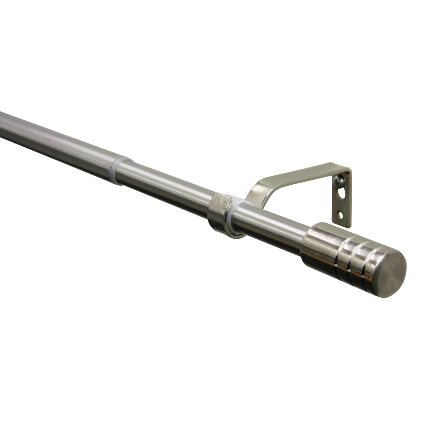 E-shop Gardinia Kompletná záclonová súprava, kov valcové koncovky 190-340 cm