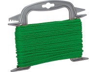 LUX Polypropylénové lano pletené Basic zelené pr. 3 mm x 20 m