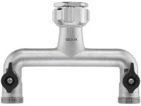 GEKA plus push-fit systém Dvojcestný ventil vertikálny R 1