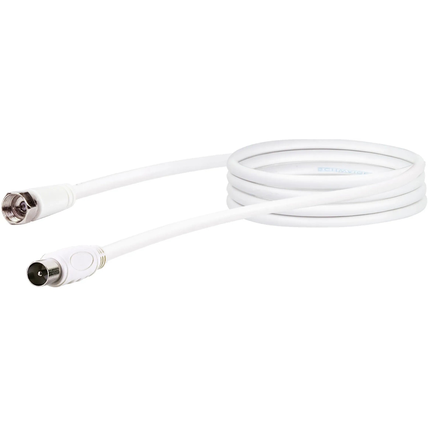 E-shop Schwaiger Satelitný pripájací kábel 75 dB 1,5 m F-konektor/IEC konektor