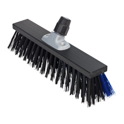 LUX-TOOLS Cestná metla antracitové/žlté štetiny Elaston Power-Stick Prestige 40