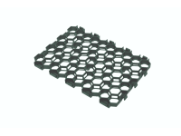 HOBIT garden FIX eco+ Plastová zatrávňovacia dlažba sivá 55 x 38 x 3,2 cm
