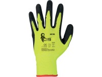 CXS Pracovné rukavice WAYNA, máčaná v latexe, blister, veľ. 11