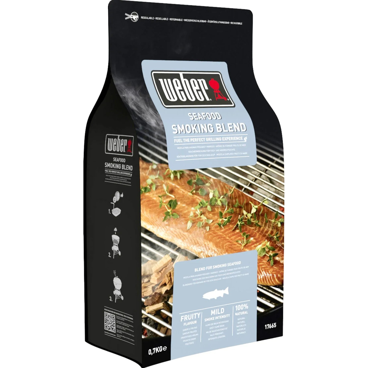 E-shop Weber Štiepky na údenie morských plodov 700 g