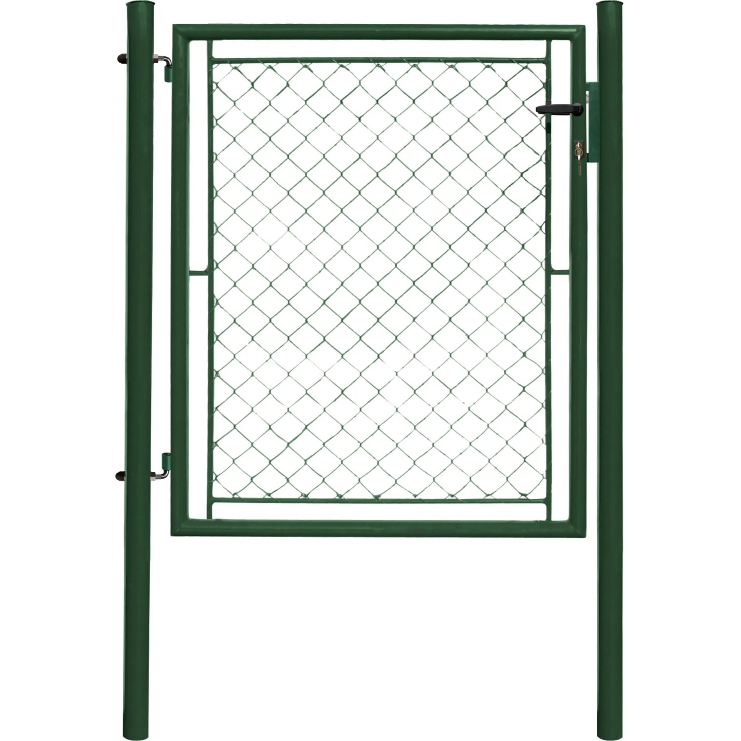 E-shop PILECKÝ Jednokrídlová brána IDEAL Zn+PVC zelená, 1085 x 1450 mm