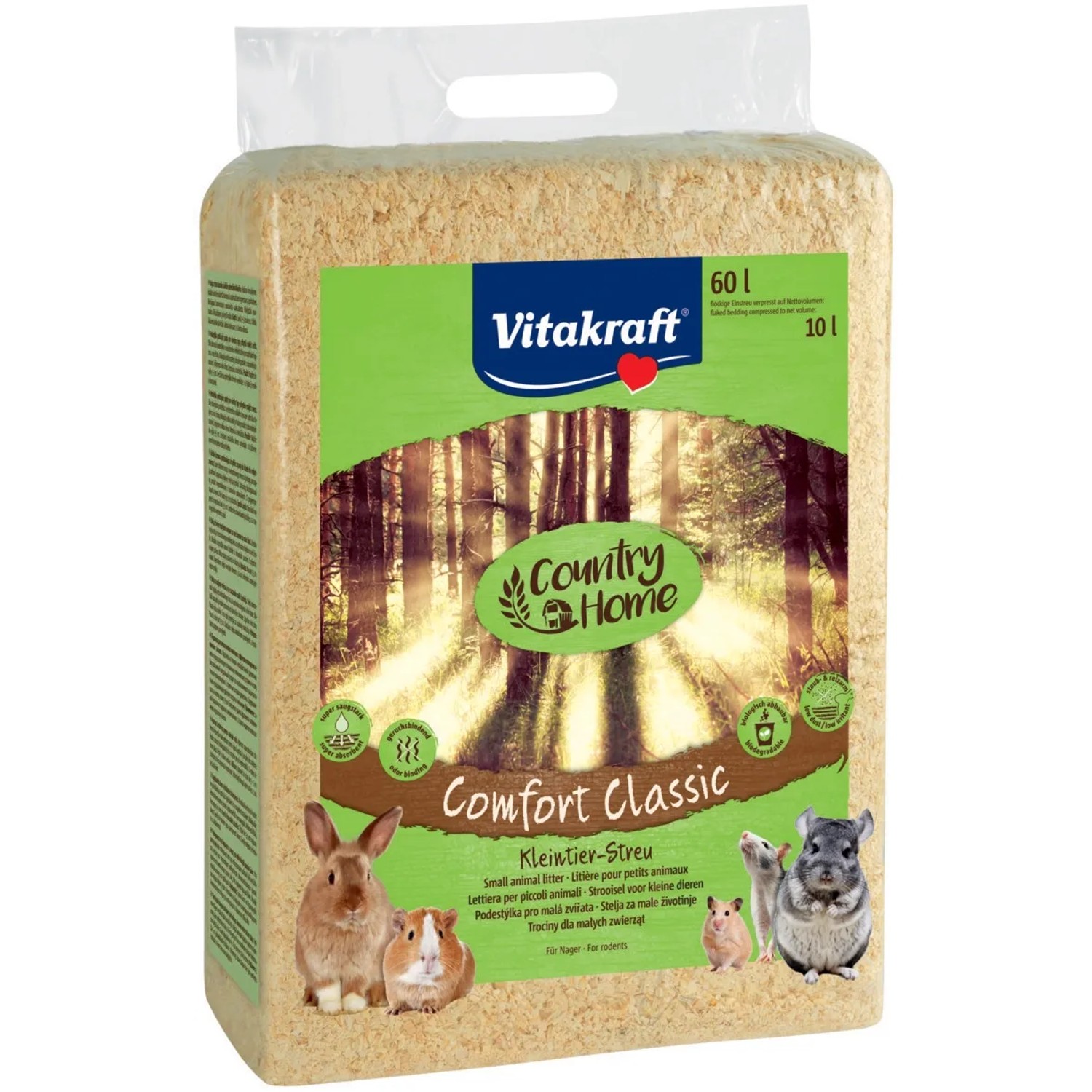 E-shop Vitakraft Hoblinová podstielka 60 l