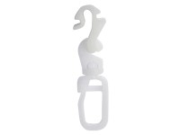 Gardinia Klick In-Out Jazdec na záclony s háčikom, biela, 20 ks