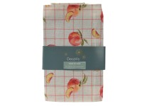 Decoris Behúň na stôl s motívmi broskýň, 32 x 140 cm