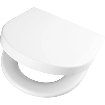 baliv WC sedátko KINGSTON I SoftClose z duroplastu, plastové závesy, biele