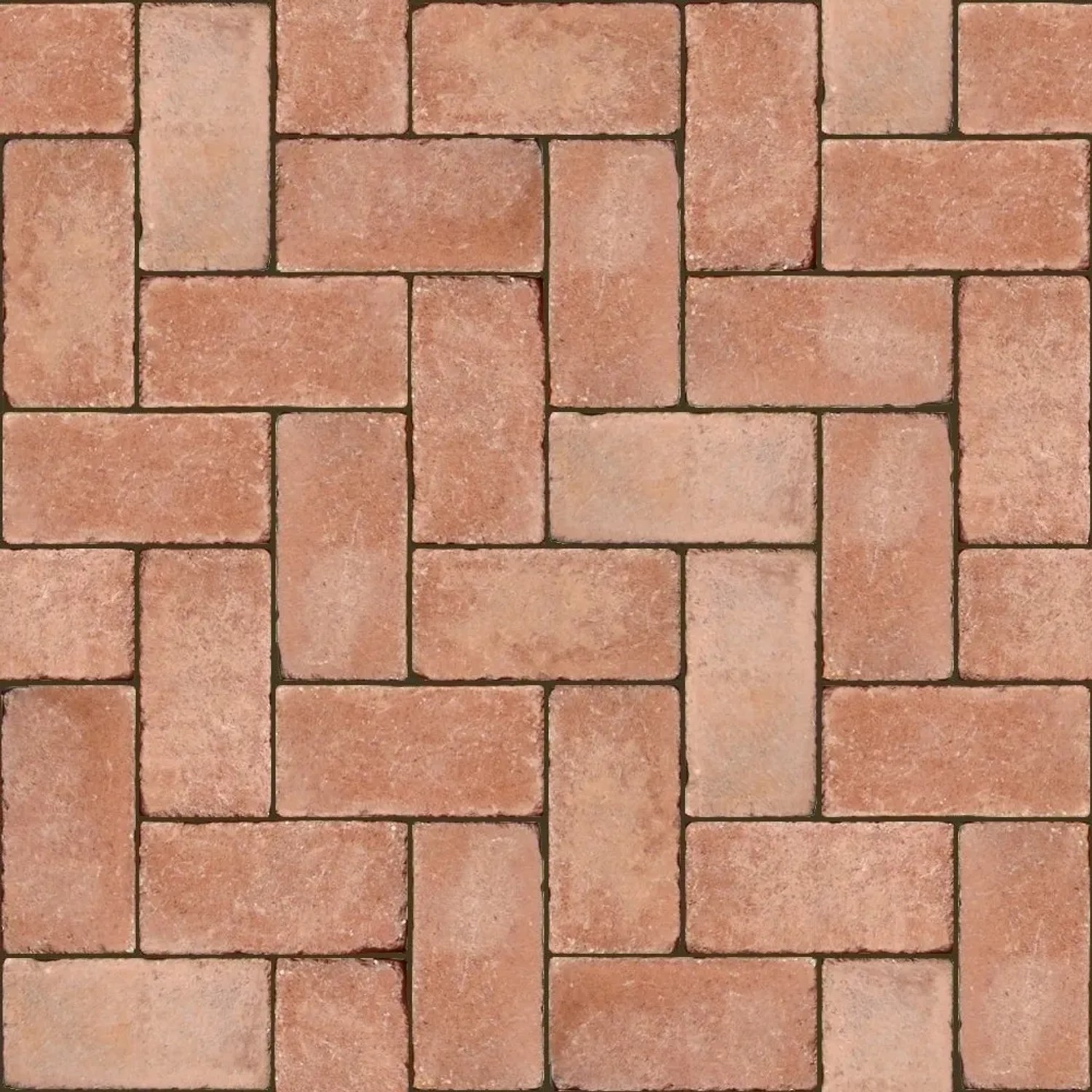 E-shop Semmelrock Gramini Dlažba 24,4 x 12,2 x 5 cm tehlová červená
