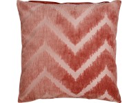 Dekoratívny vankúš ružový so vzorom 45 x 45 x 10 cm