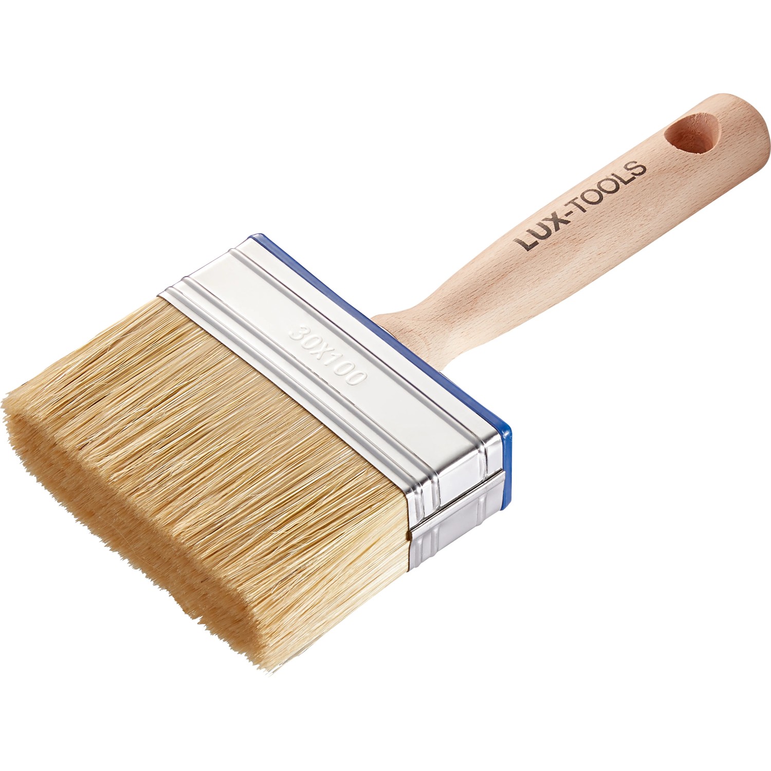 E-shop LUX-TOOLS PRE Polštetka na vodou ried.farby, drevená rukoväť, 100 x 30 mm
