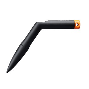 Fiskars Solid jamkovač: Záhradný ručný nástroj na robenie dier, s meracou stupnicou.