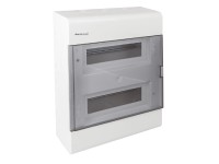 Modulová rozvodnica na omietku SRn-24 (N+PE) dymová, IP40