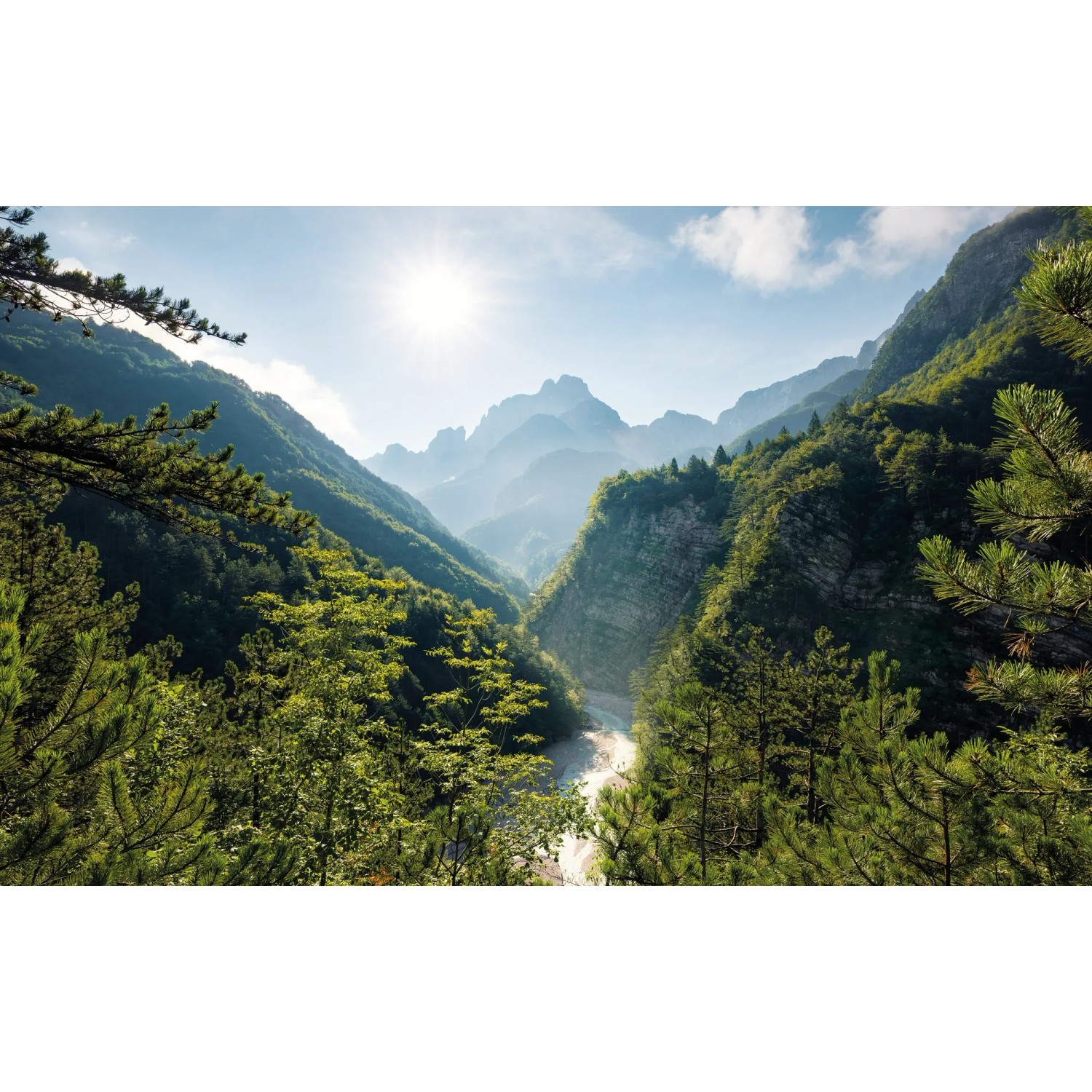 E-shop Komar Vliesová fototapeta Elbenpforte 450 x 280 cm